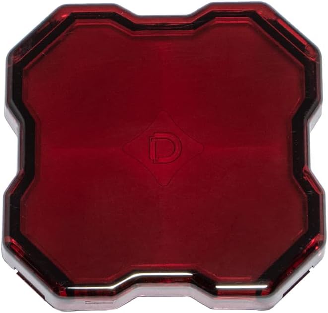 Diode Dynamics Stage Series LED Rock Light Lens (one), Red Diffused - Image 1